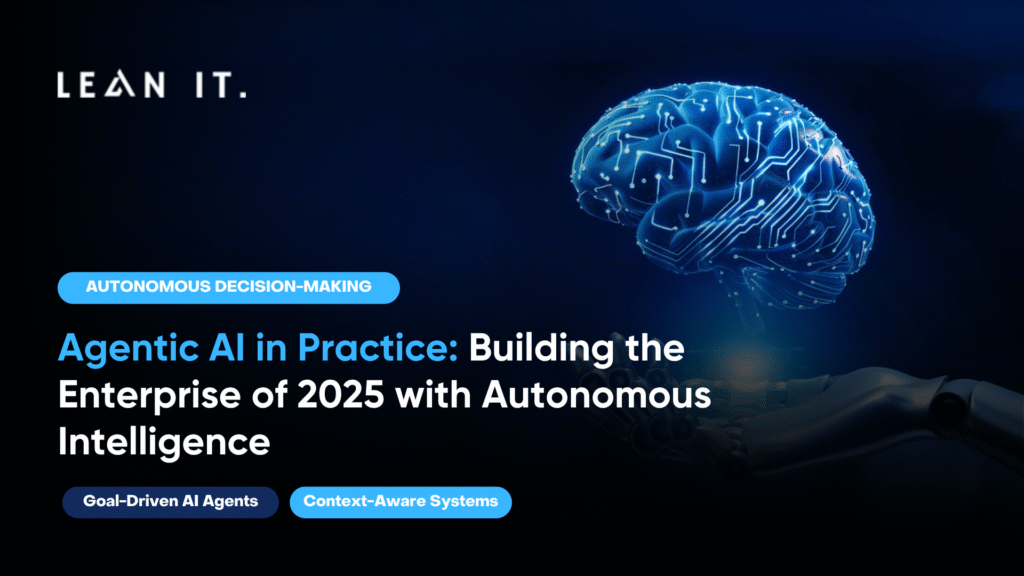 Agentic AI for enterprises